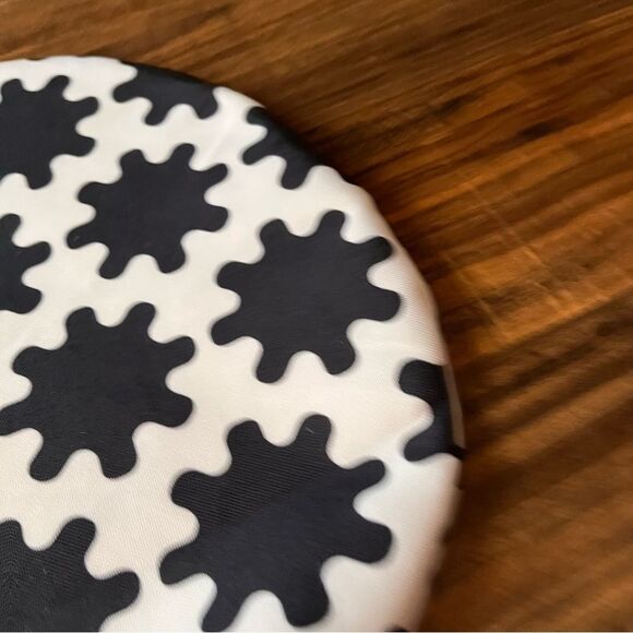 IKEA LURVIG Black and White Print Pet Cat Dog Bed Cover with Zipper Closure - Picture 3 of 7